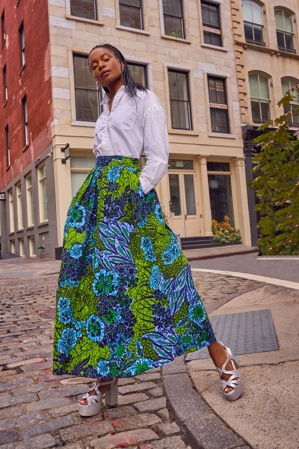 Long Belt Skirt Lira Amooti Fashion